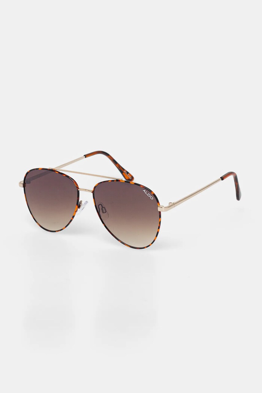Aldo ochelari de soare ARILICAN femei, culoarea maro, 13935376