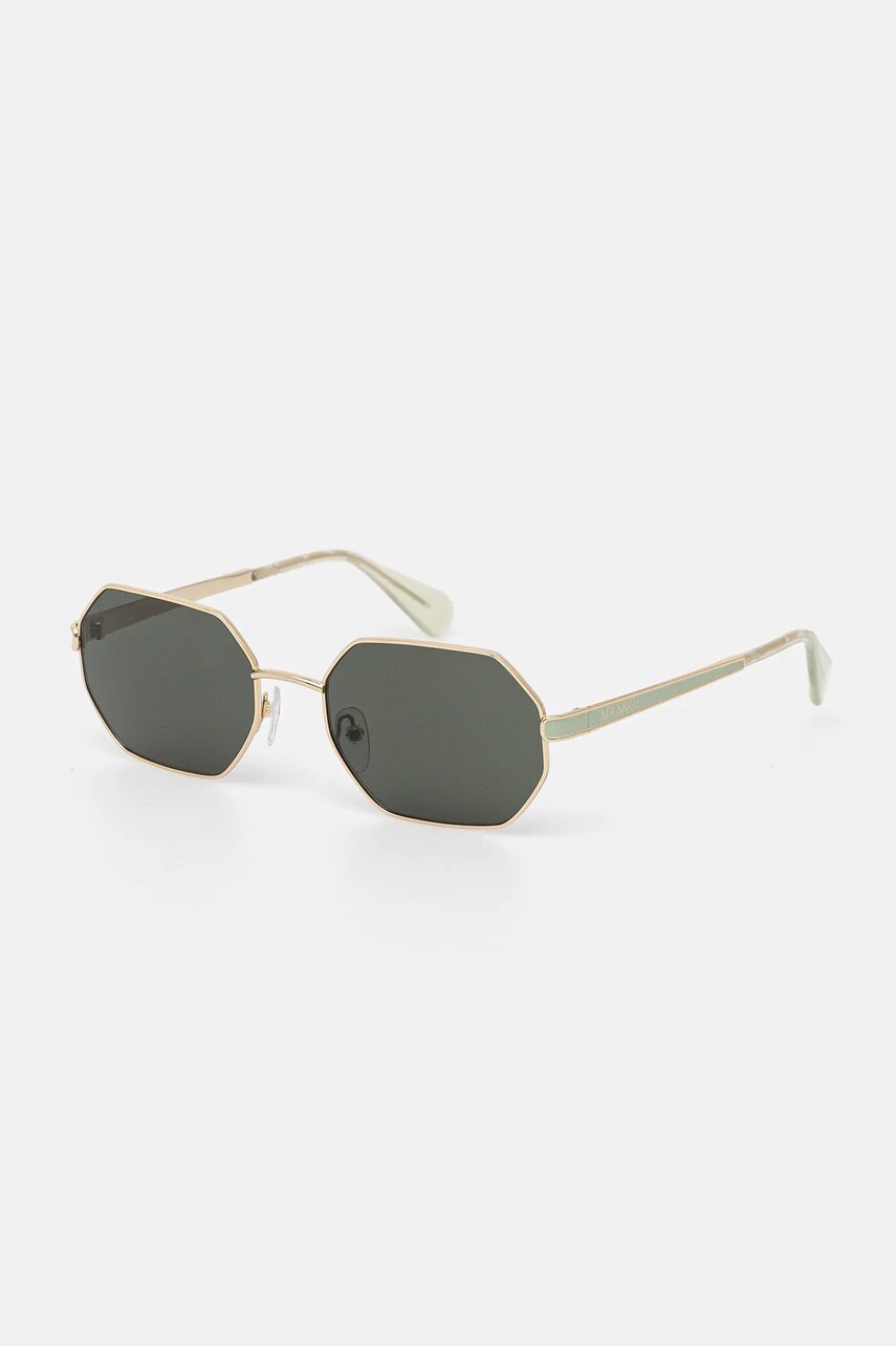 MAX&Co. ochelari de soare femei, culoarea verde, 2518801033200
