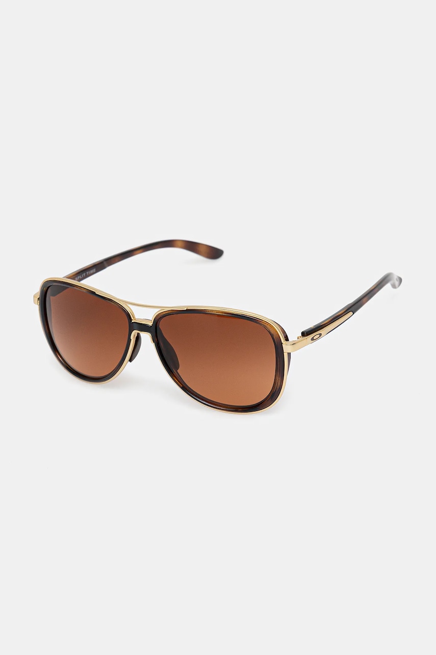 Oakley ochelari de soare culoarea maro, OO4129-1859 Oakley ochelari de soare culoarea maro, OO4129-1859