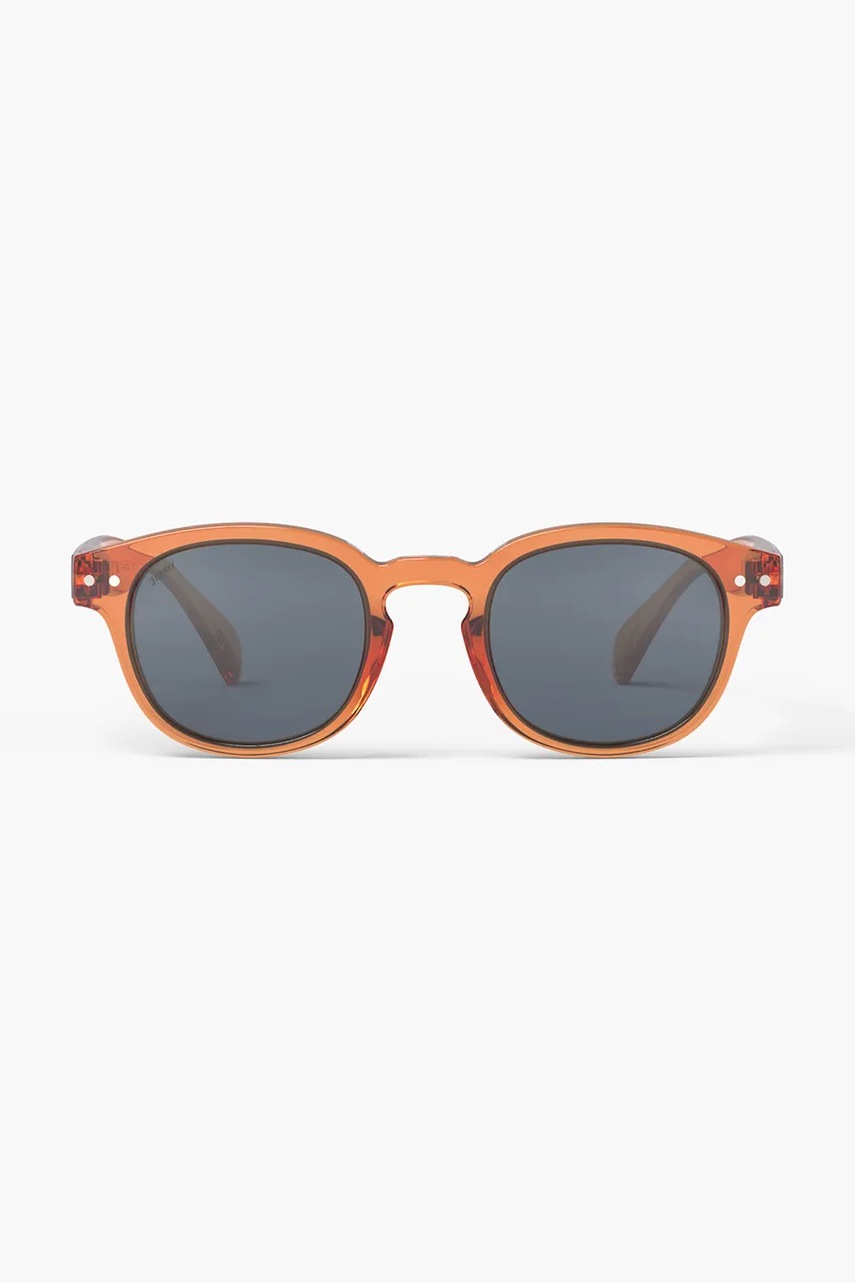 Дитячі сонцезахисні окуляри IZIPIZI IZIPIZI JUNIOR SUN #c Orange Smash колір помаранчевий #c