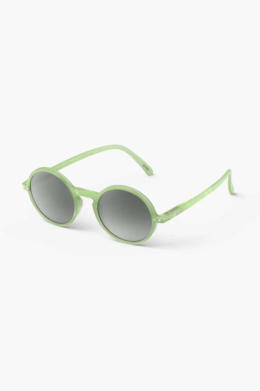 IZIPIZI ochelari de soare IZIPIZI JUNIOR SUN #g Pear culoarea verde, #g