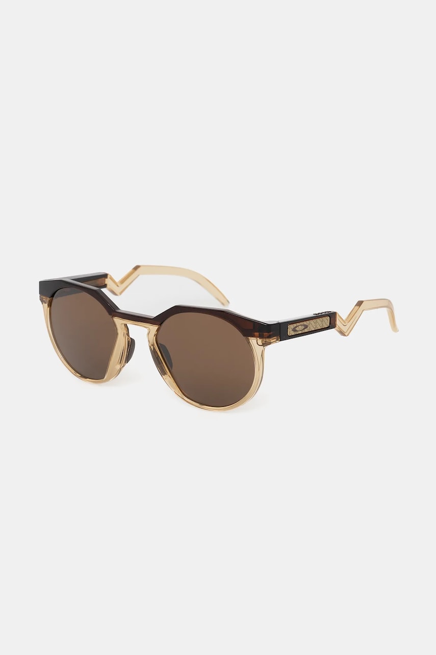 Oakley ochelari de soare culoarea maro, OO9242-0752