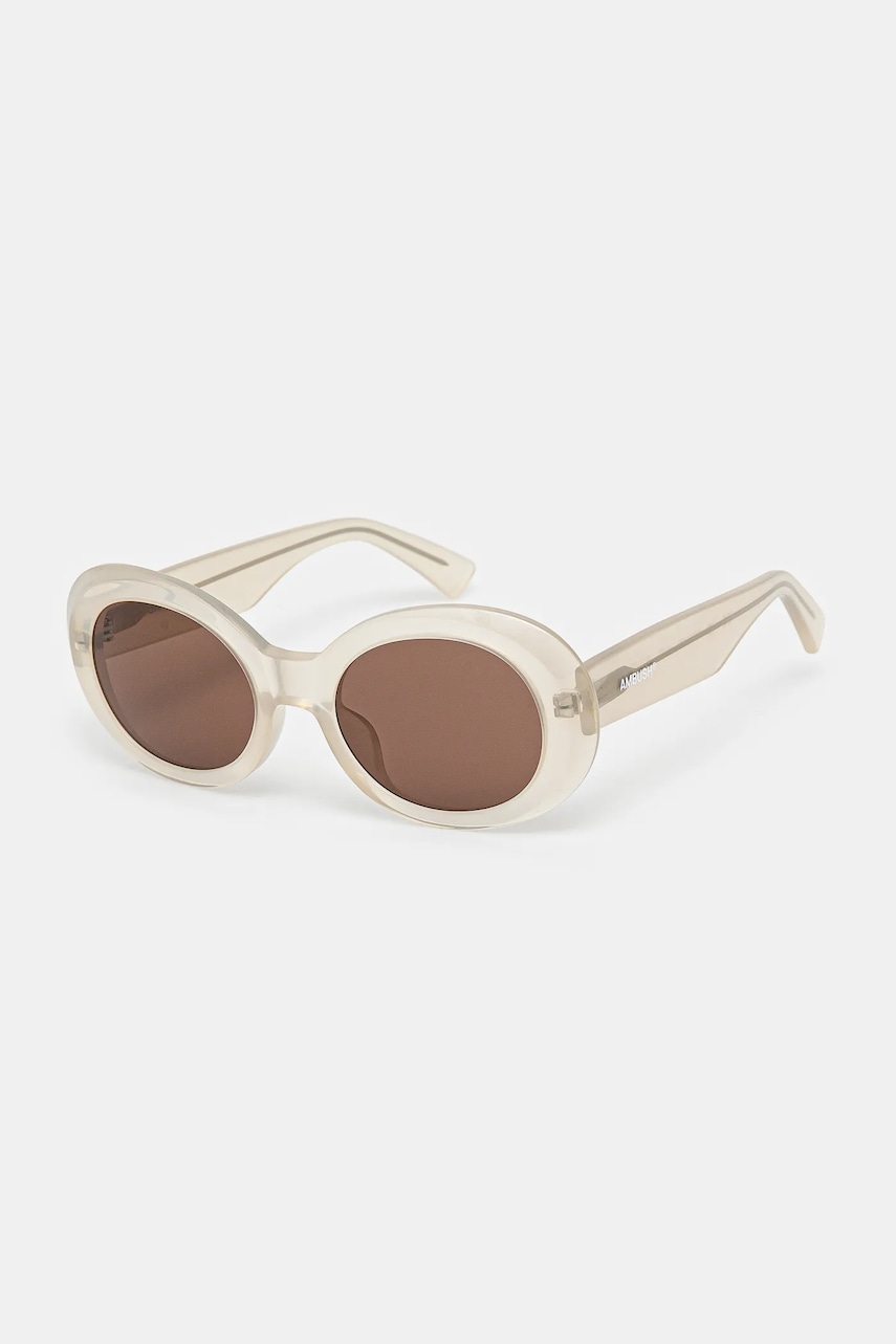 AMBUSH ochelari de soare Kurt Sunglasses barbati, culoarea bej, 12115064