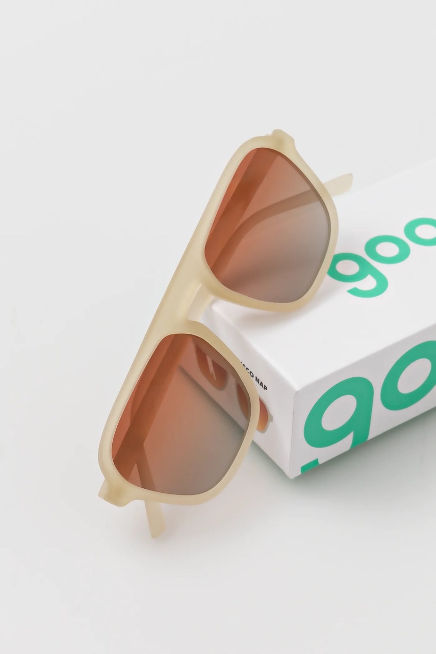 Γυαλιά Goodr Impromptu Disco Nap χρώμα: μπεζ, G00435 φωτογραφία