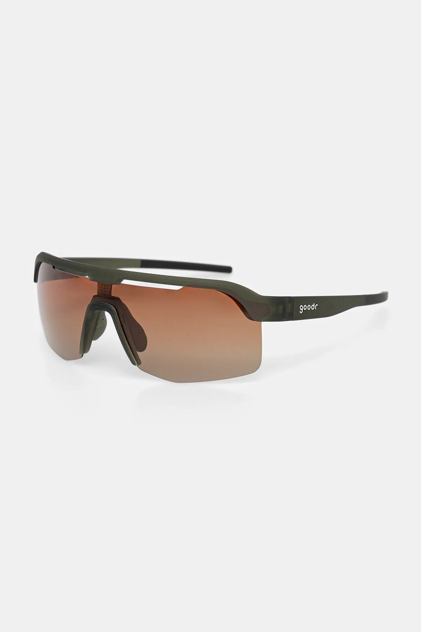 Goodr ochelari The Jungle is my Gym culoarea verde, G00457
