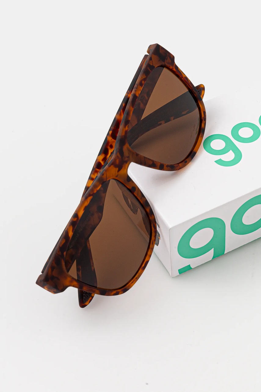 Γυαλιά Goodr Hellhound Hallucinations χρώμα: καφέ, G00299 φωτογραφία