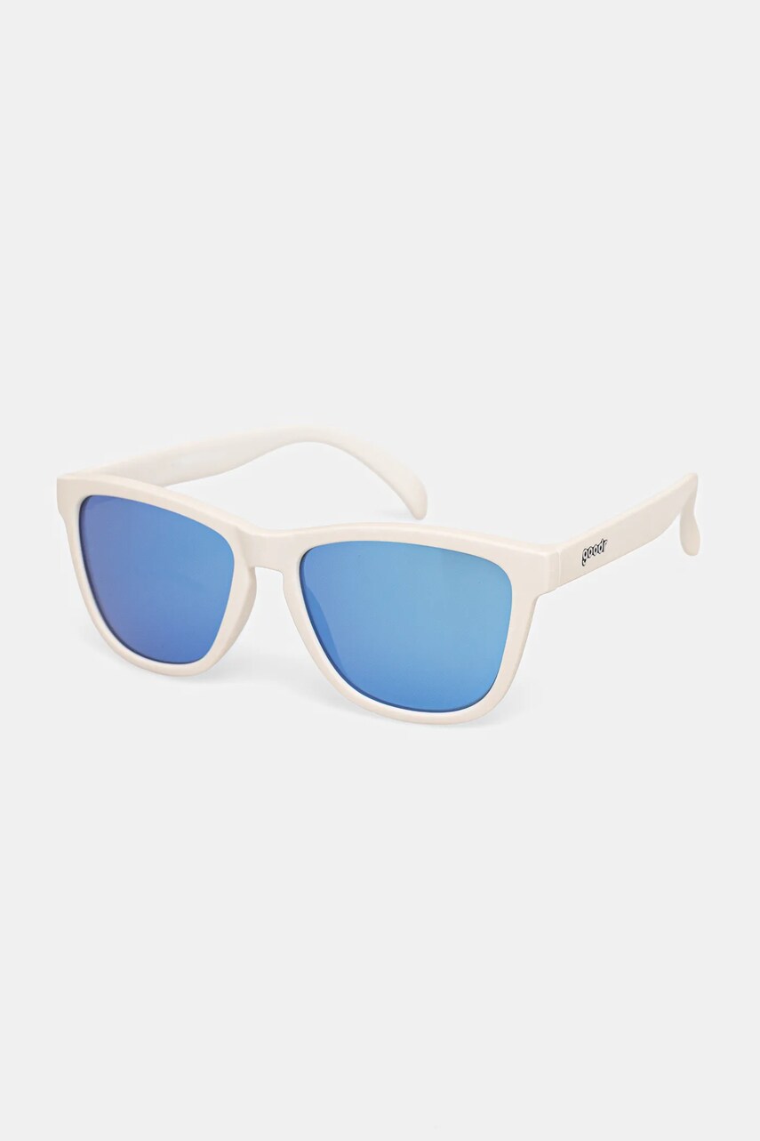 Goodr ochelari Iced By Yetis culoarea alb, OG.WH.BL1