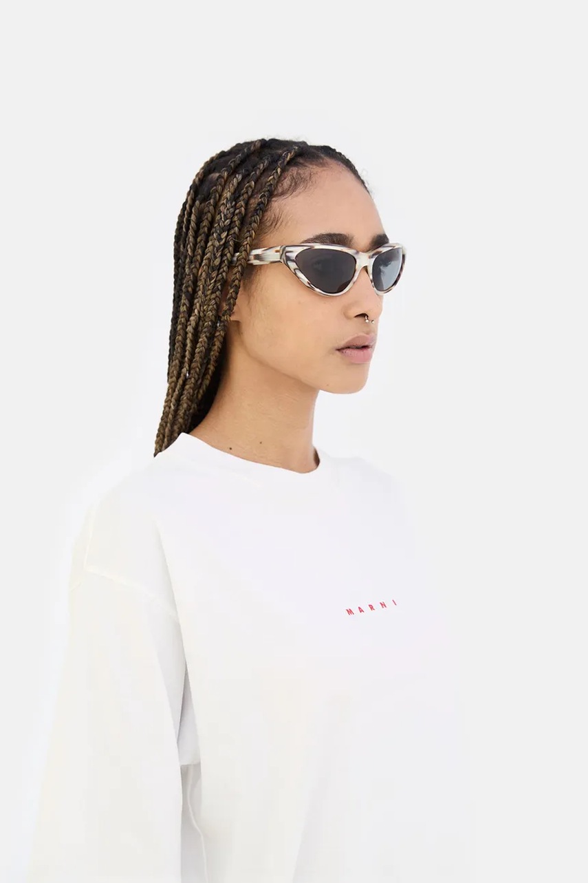 Marni okulary przeciwsłoneczne Mavericks Starshell (zdjęcie 7)