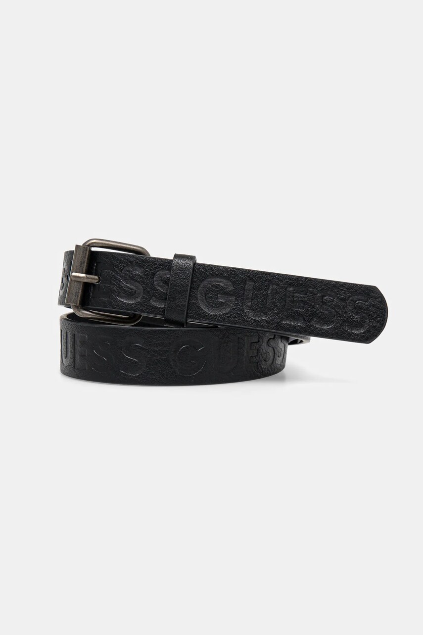 Levně Dětský pásek Guess černá barva, L5RZ03 WGDG0