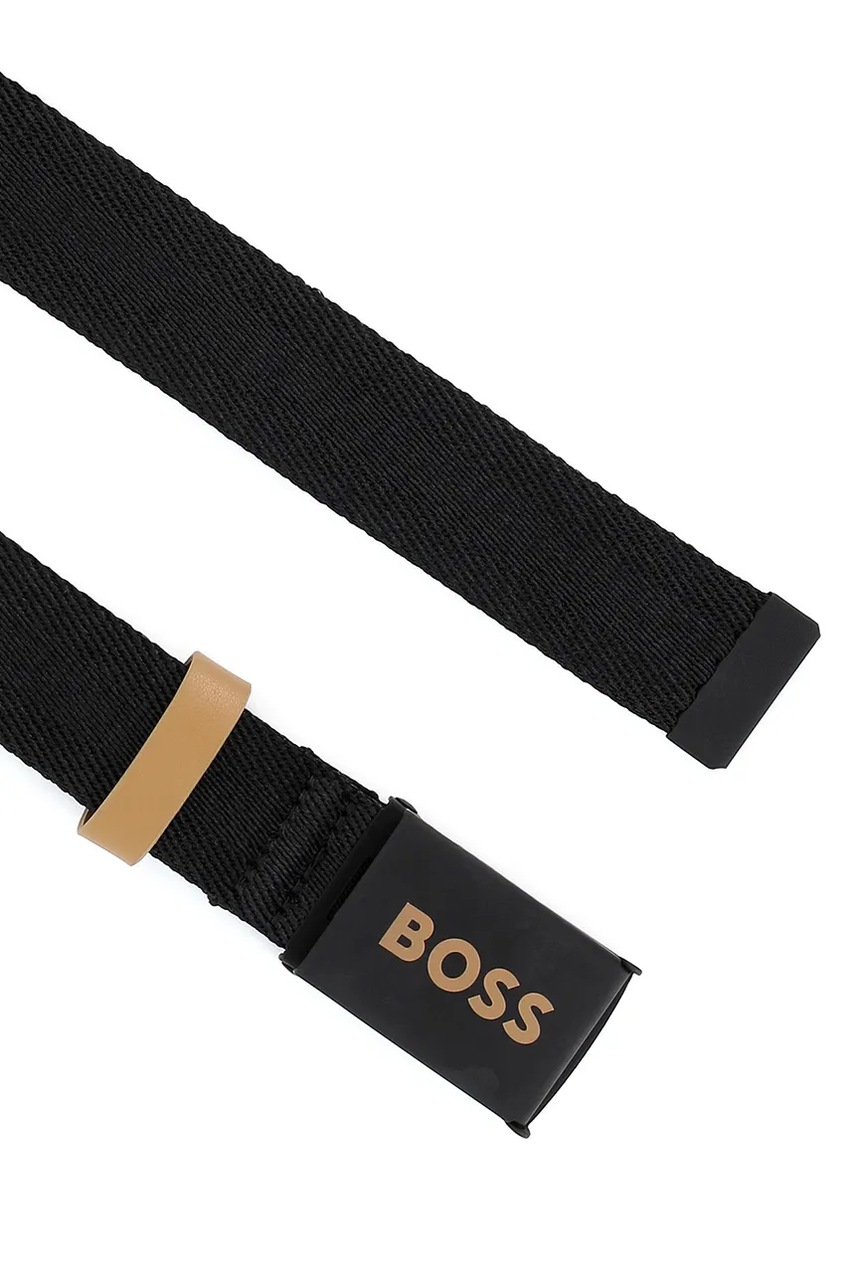 BOSS gyerek öv fekete, J51736 termék 2. képe
