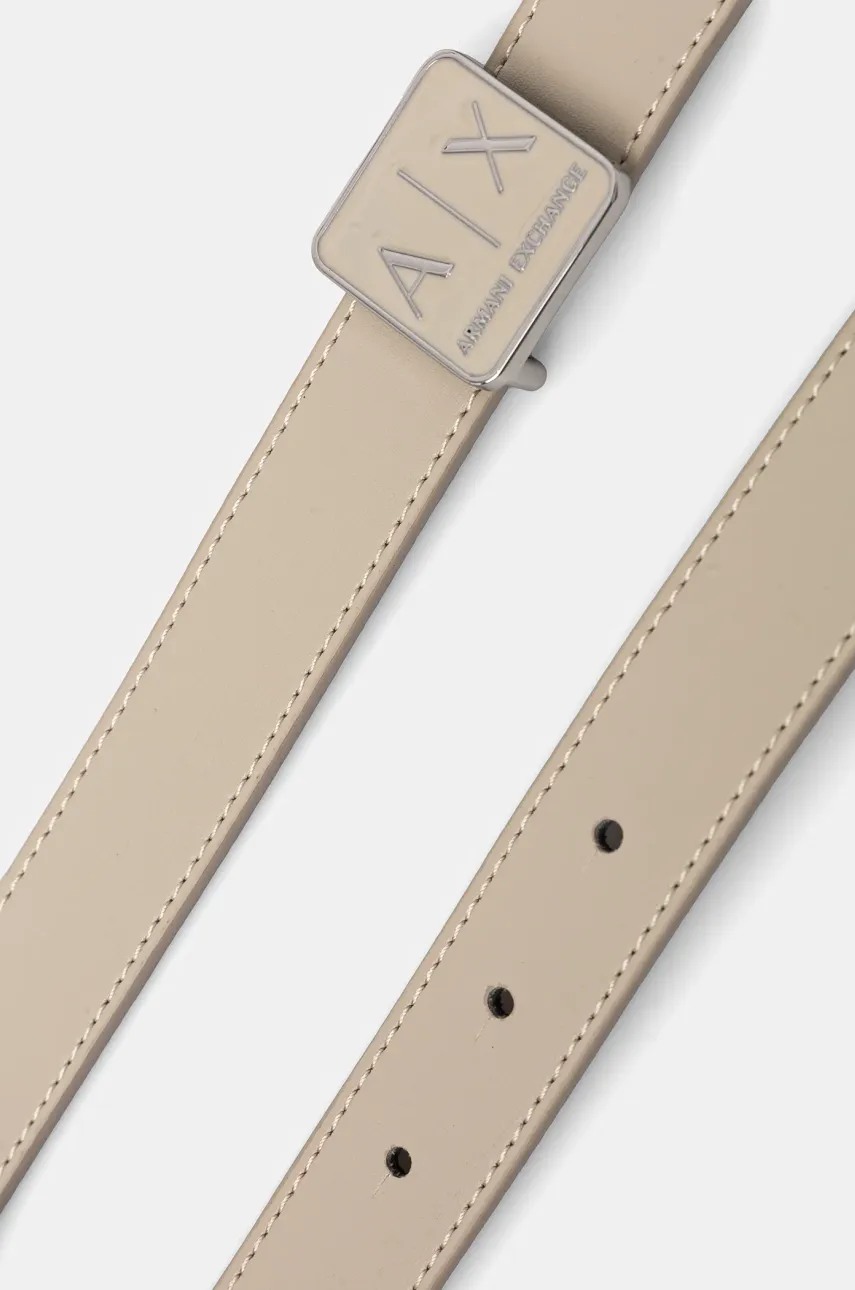 Двусторонний ремень Armani Exchange женский цвет чёрный XW000302 AF12038 Двусторонний ремень Armani Exchange женский цвет чёрный XW000302 AF12038