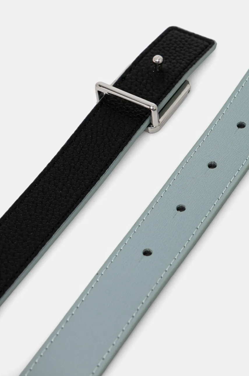 Двусторонний ремень Armani Exchange женский цвет чёрный XW000302 AF12038 Двусторонний ремень Armani Exchange женский цвет чёрный XW000302 AF12038