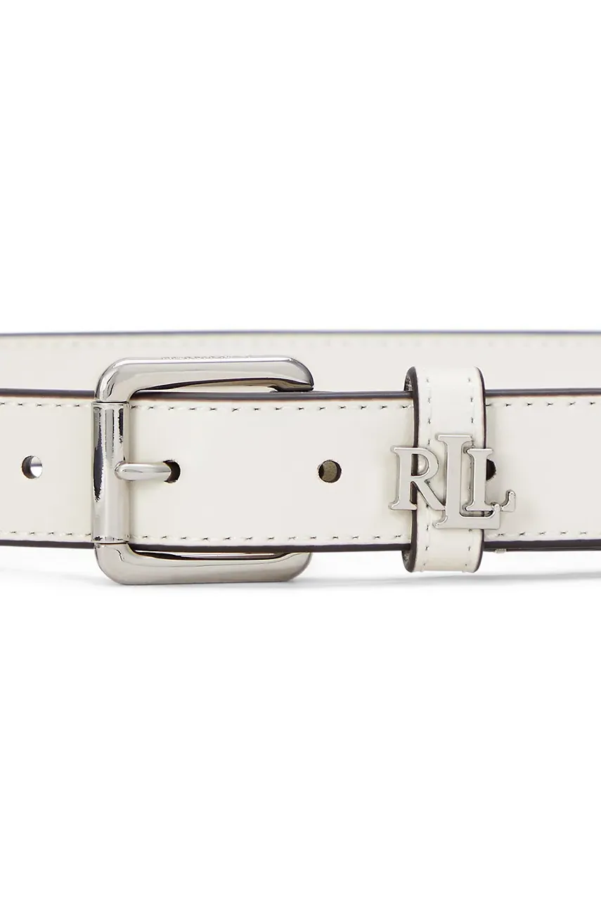 Кожаный ремень Lauren Ralph Lauren женский цвет белый 412968763 Кожаный ремень Lauren Ralph Lauren женский цвет белый 412968763