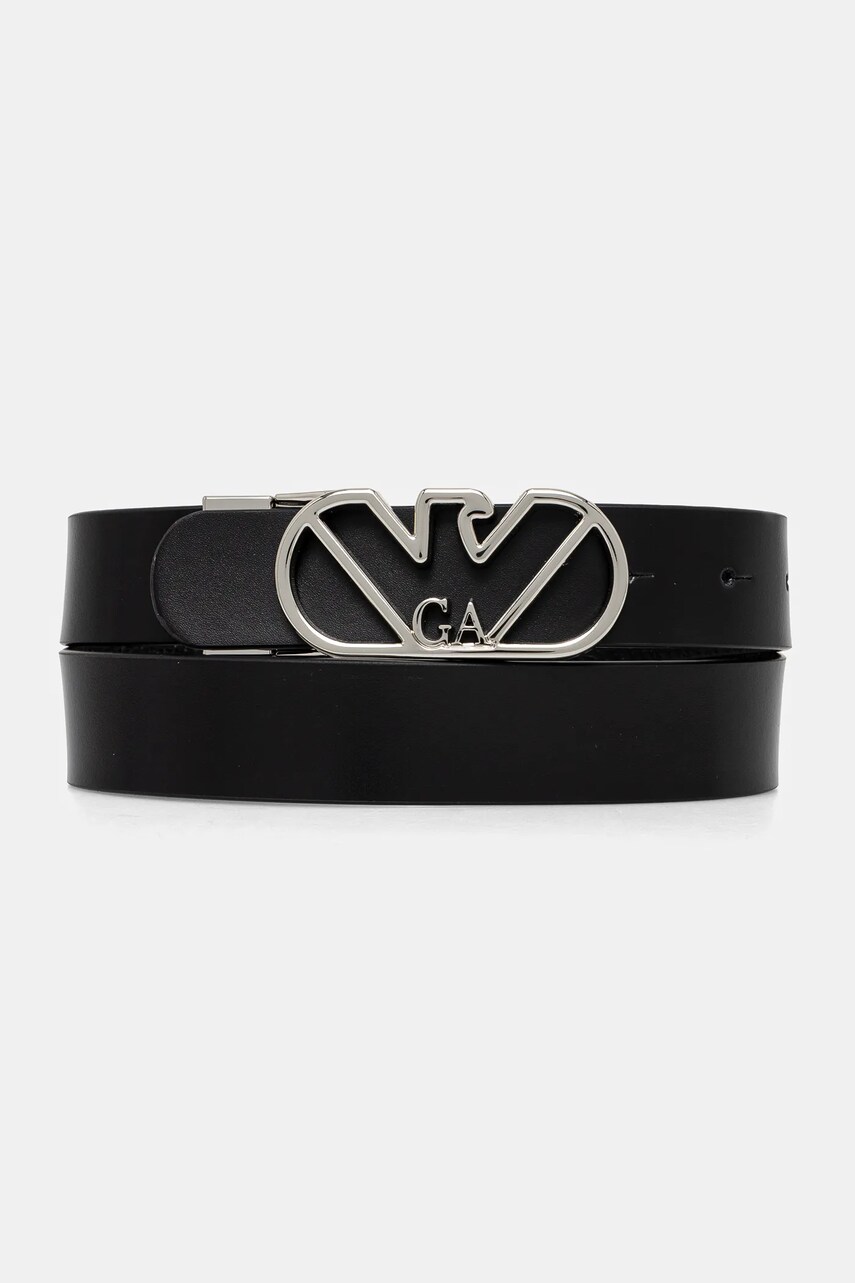 Emporio Armani curea femei, culoarea negru, EW002022 AF16225