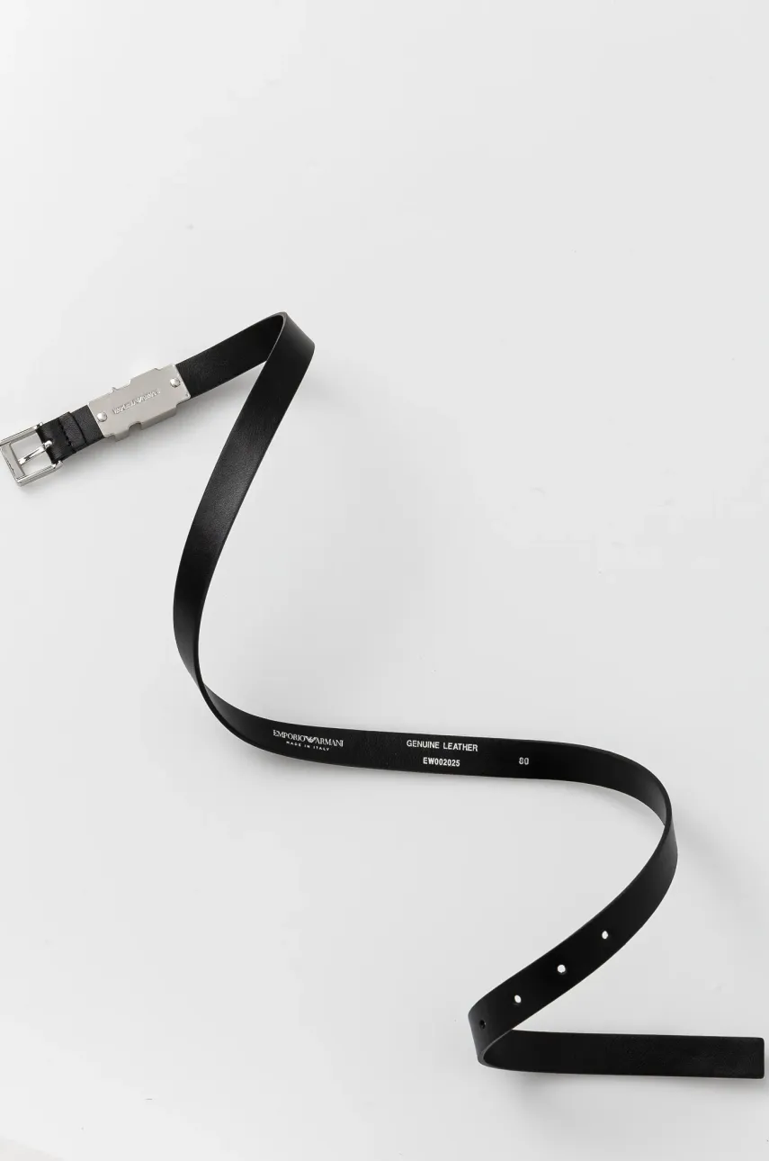Ремень Emporio Armani женский цвет чёрный EW002025 AF13383 Ремень Emporio Armani женский цвет чёрный EW002025 AF13383