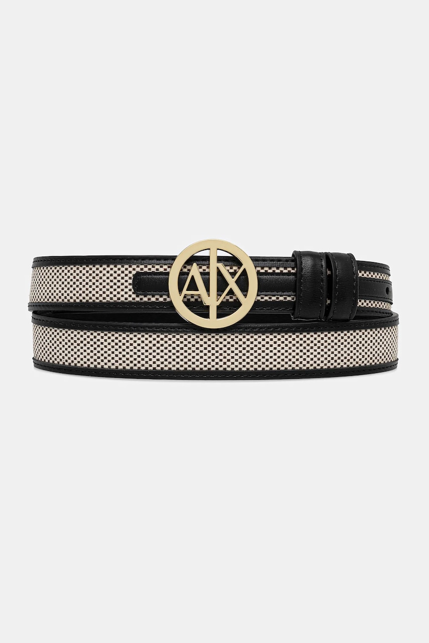 Armani Exchange curea cu doua fete culoarea negru, XW000964 AF12581