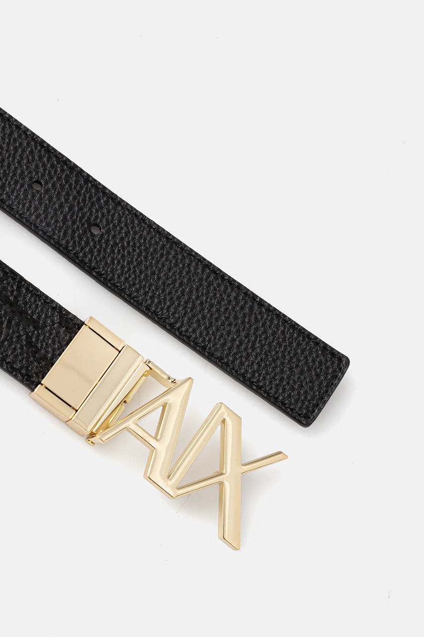 Двусторонний ремень Armani Exchange цвет чёрный XW001203 AF13680 Двусторонний ремень Armani Exchange цвет чёрный XW001203 AF13680
