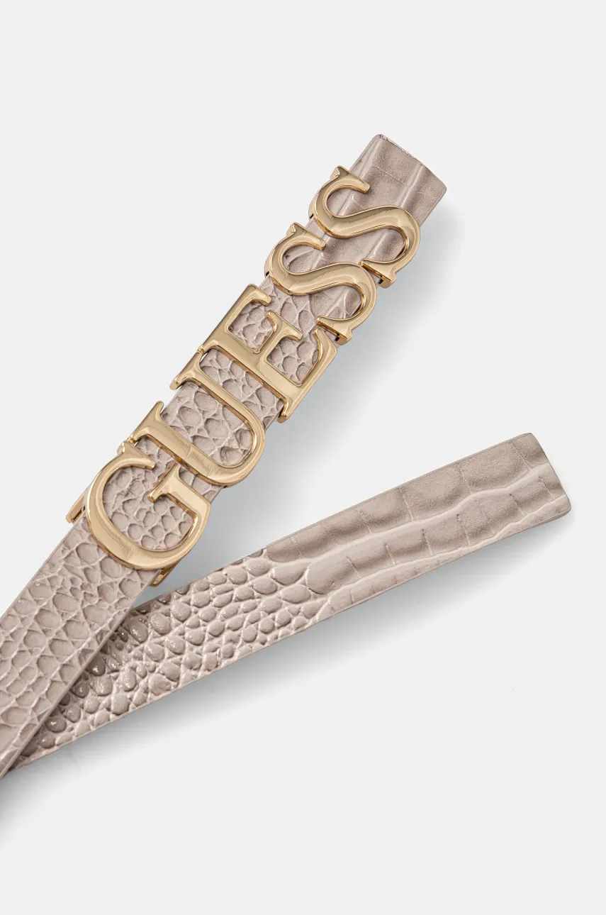 Ремень Guess SYLVYE женский цвет бежевый BW9206 P5120 Ремень Guess SYLVYE женский цвет бежевый BW9206 P5120