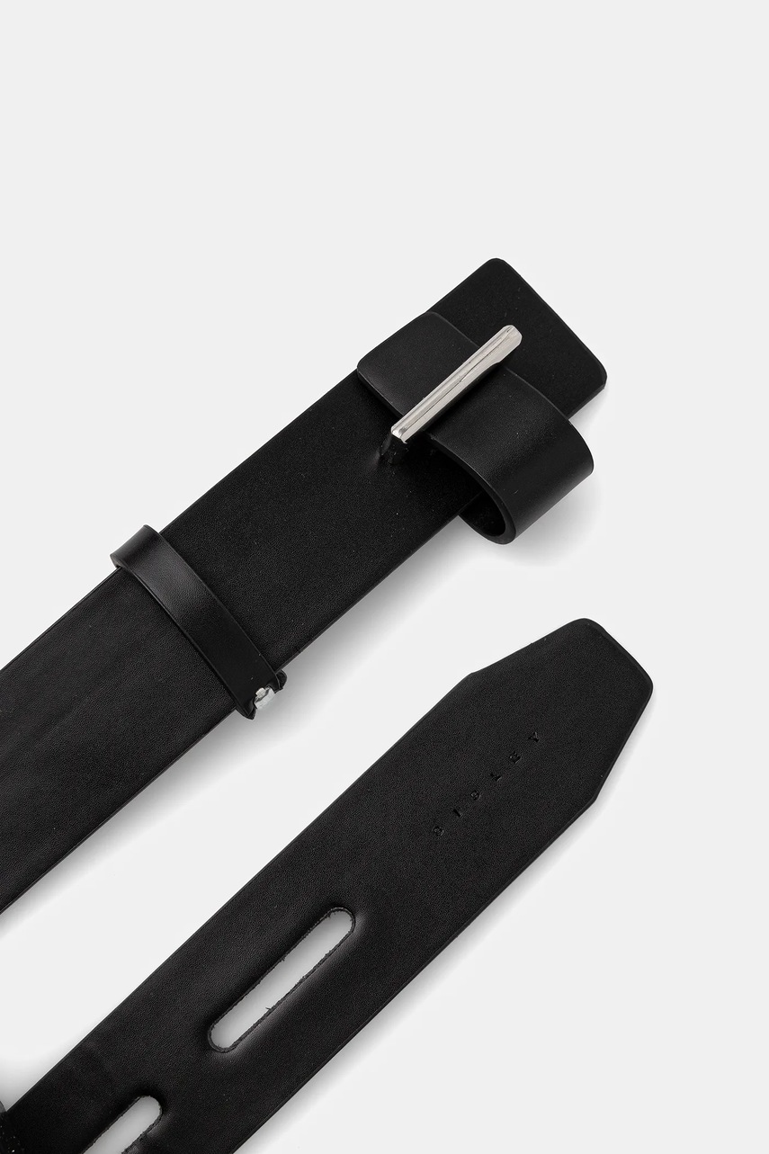 Ремень Sisley цвет чёрный 6TILWL02U