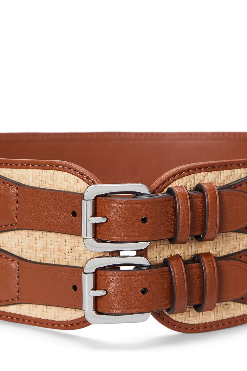 Ремень Lauren Ralph Lauren цвет бежевый 412961650 Ремень Lauren Ralph Lauren цвет бежевый 412961650