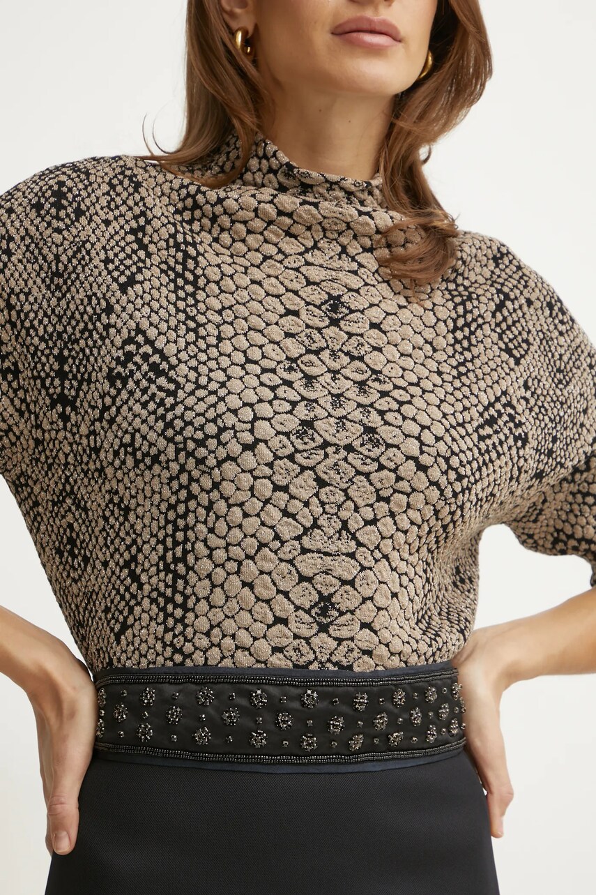 MAX&Co. curea femei, culoarea negru, 2516501056200