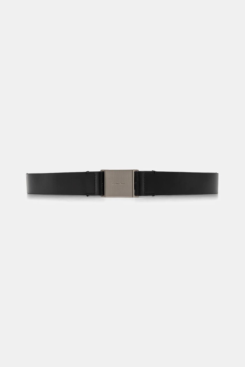 Levně Pásek Calvin Klein dámský, černá barva, K60K612931