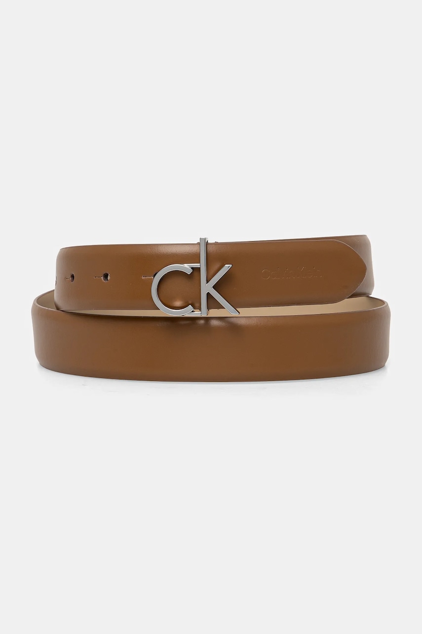 

Колан Calvin Klein дамски в кафяво K60K613156, Кафяв