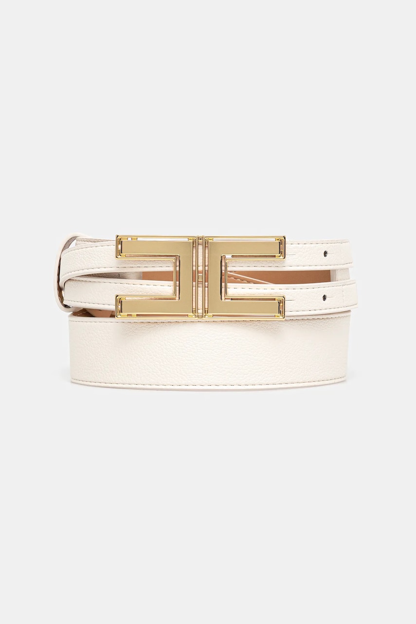 Elisabetta Franchi curea culoarea bej, CT33S52E2 Elisabetta Franchi curea culoarea bej, CT33S52E2