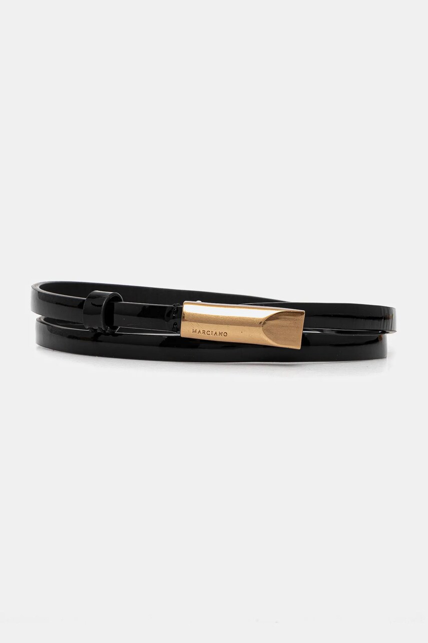 Levně Pásek Marciano Guess dámský, černá barva, 5GGZ19 7332A