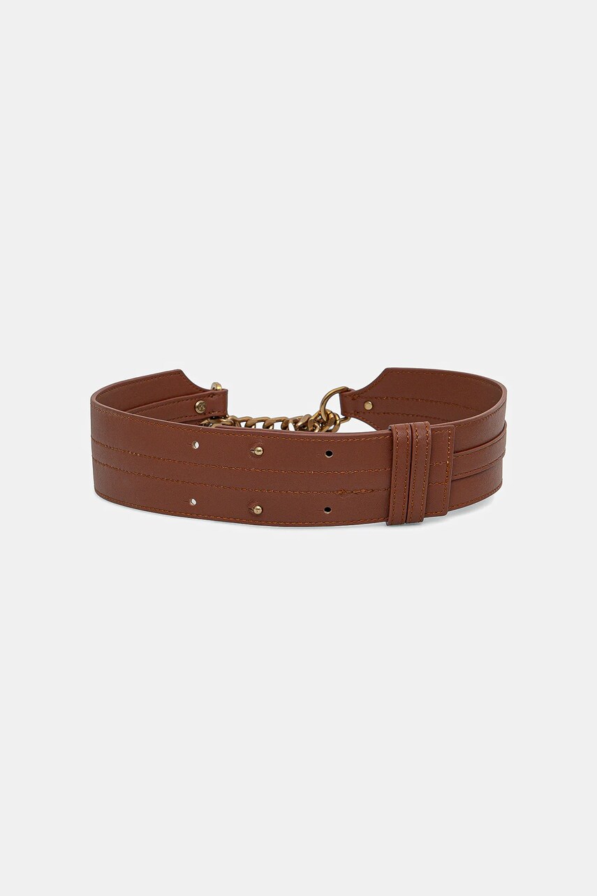 

Кожен колан Marciano Guess дамски в кафяво 5GGZ14 7330A, Кафяв