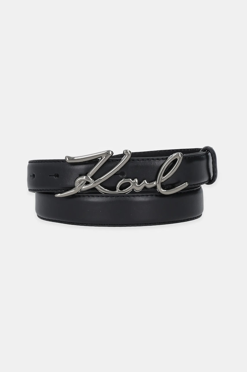 Karl Lagerfeld curea culoarea negru, A1W33205