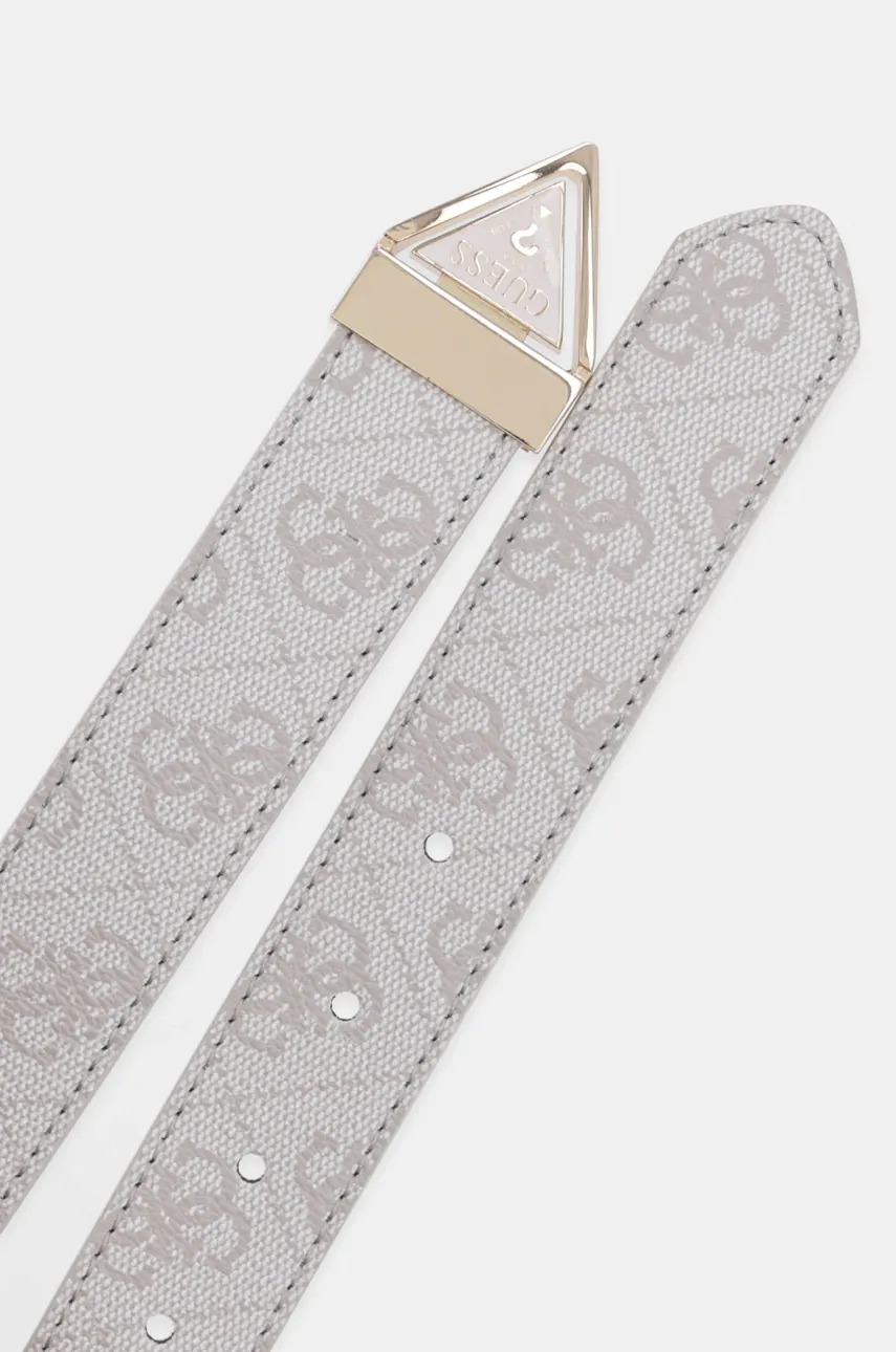 Двусторонний ремень Guess NOELLE женский цвет бежевый BW9224 P5230 Двусторонний ремень Guess NOELLE женский цвет бежевый BW9224 P5230