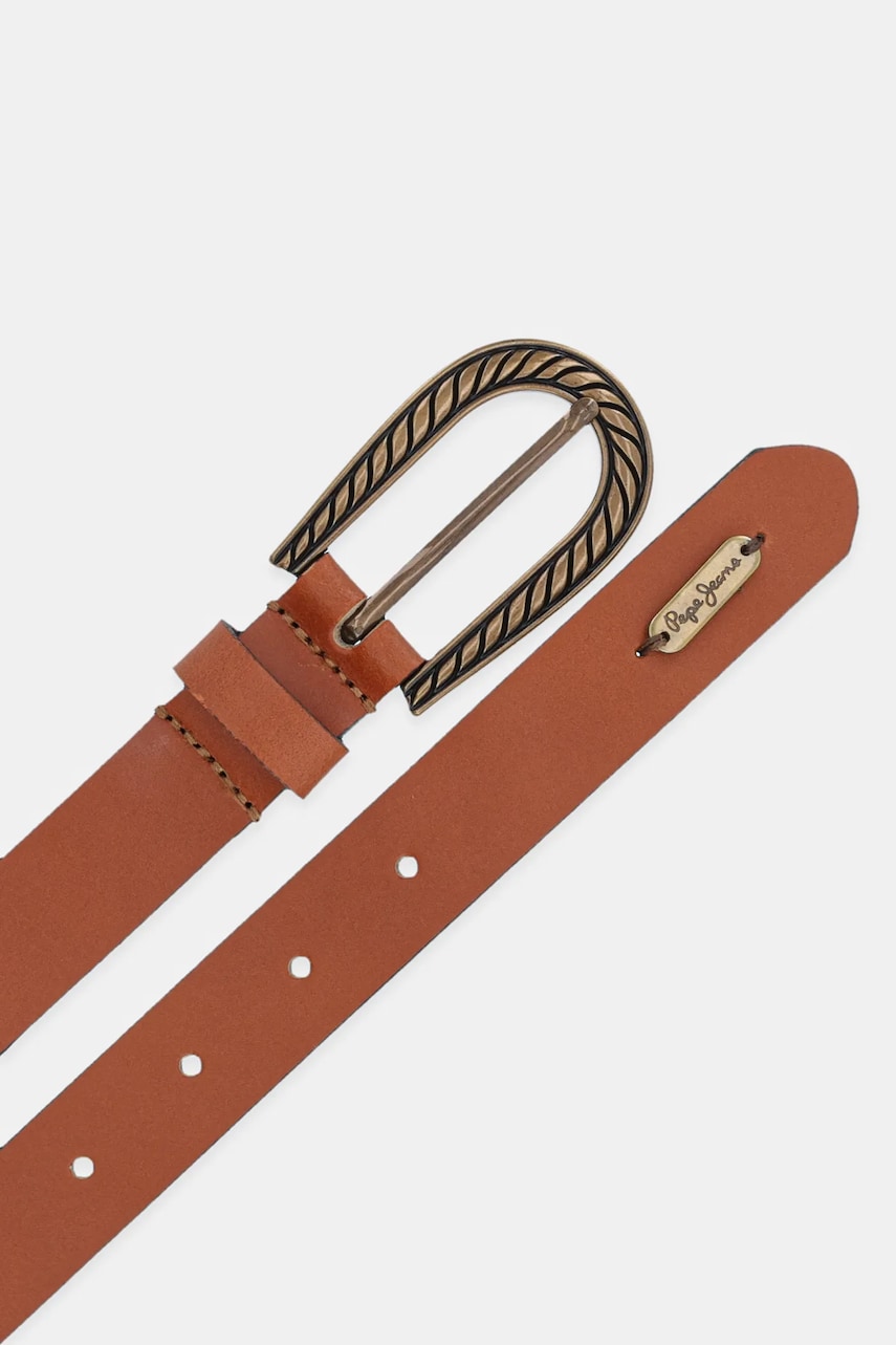 Ремень Pepe Jeans CAMILA BELT женский цвет коричневый PL020863 Ремень Pepe Jeans CAMILA BELT женский цвет коричневый PL020863