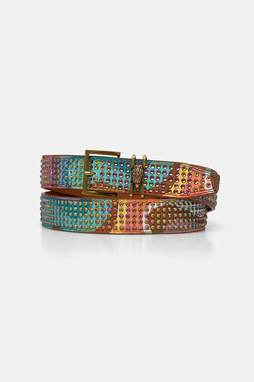 Kurt Geiger London curea de piele SHOREDITCH femei, 9694336339
