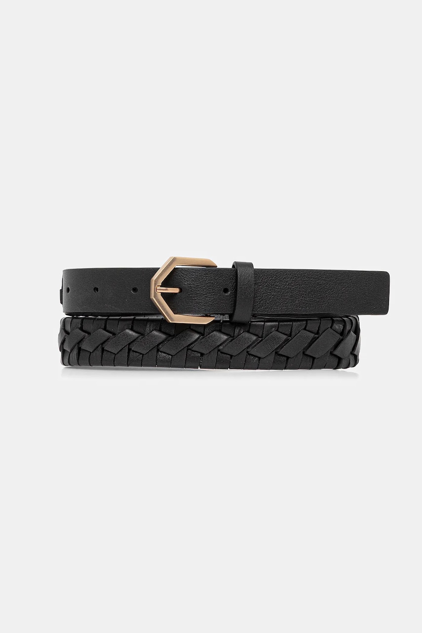 AllSaints curea culoarea negru, 29AS300850
