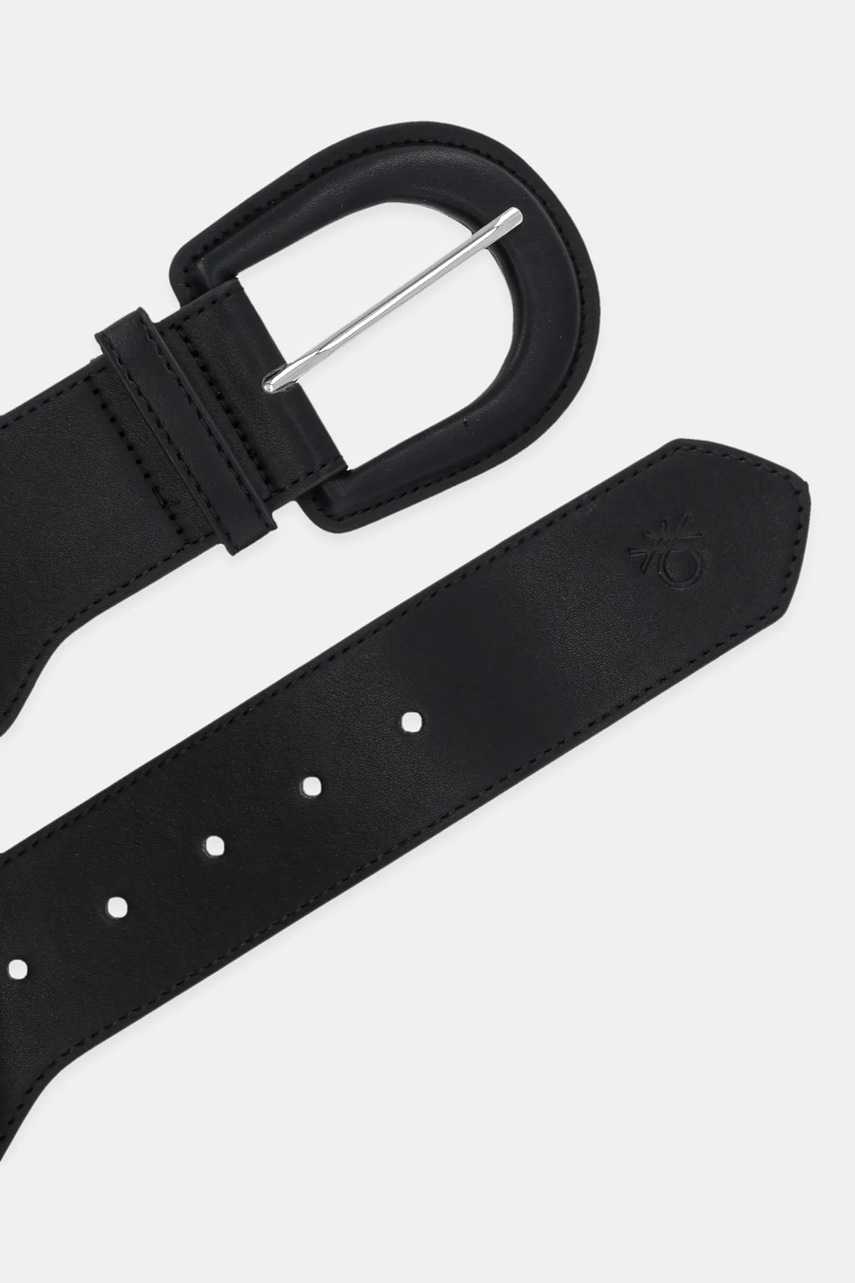 Ремень United Colors of Benetton цвет чёрный 6LNTDL018