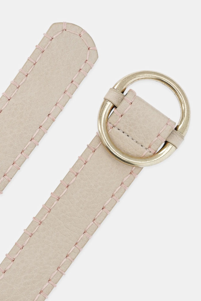 Ремень United Colors of Benetton цвет бежевый 699RDL019