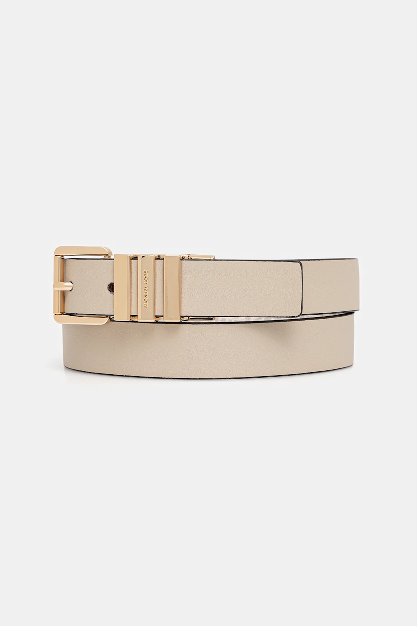 MICHAEL Michael Kors curea cu doua fete culoarea bej, 559179
