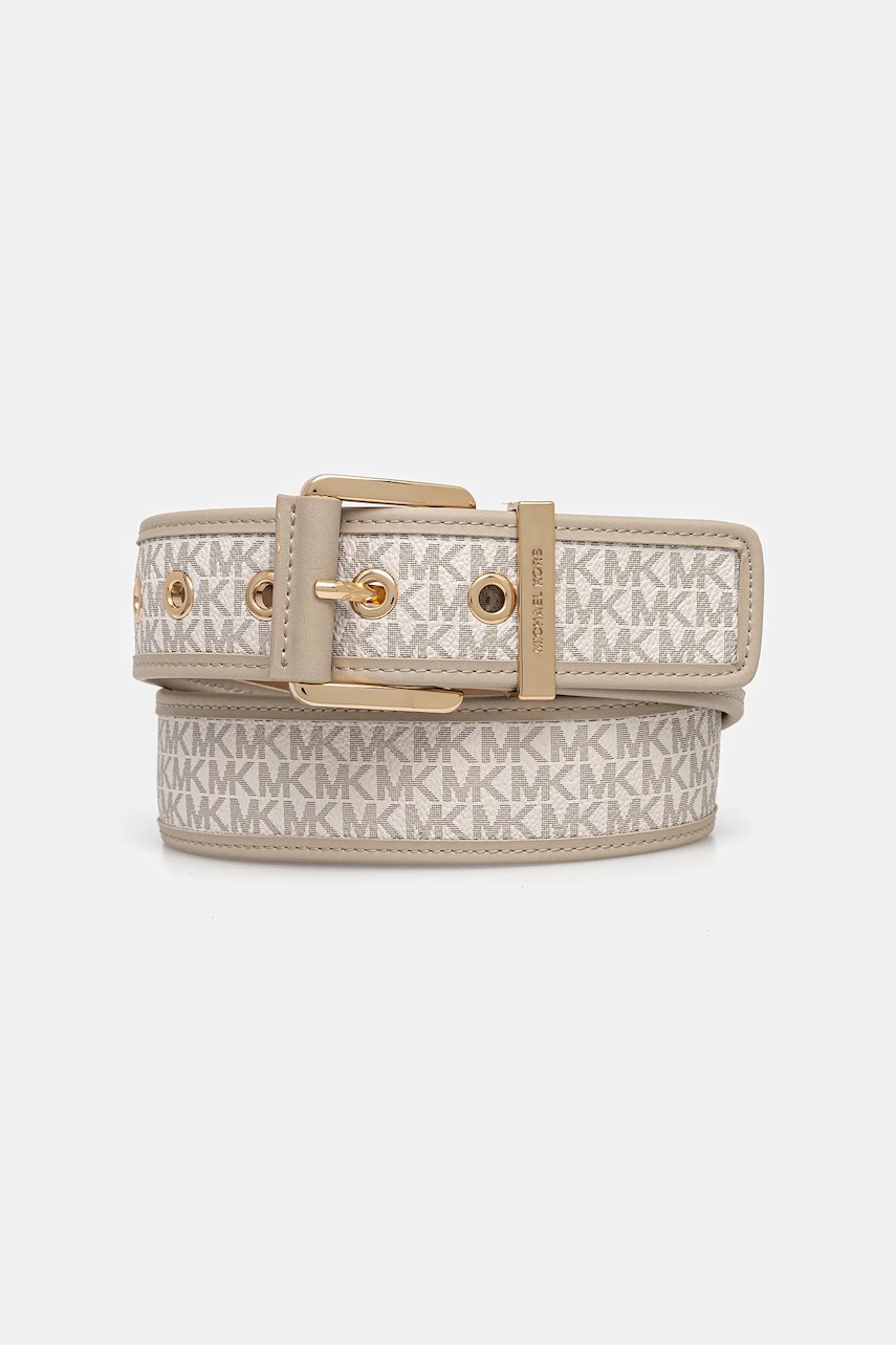 MICHAEL Michael Kors curea culoarea bej, 559180
