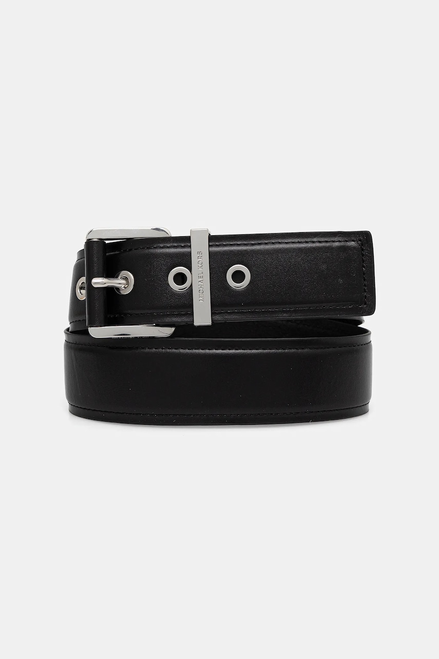 MICHAEL Michael Kors curea de piele femei, culoarea maro, 559097