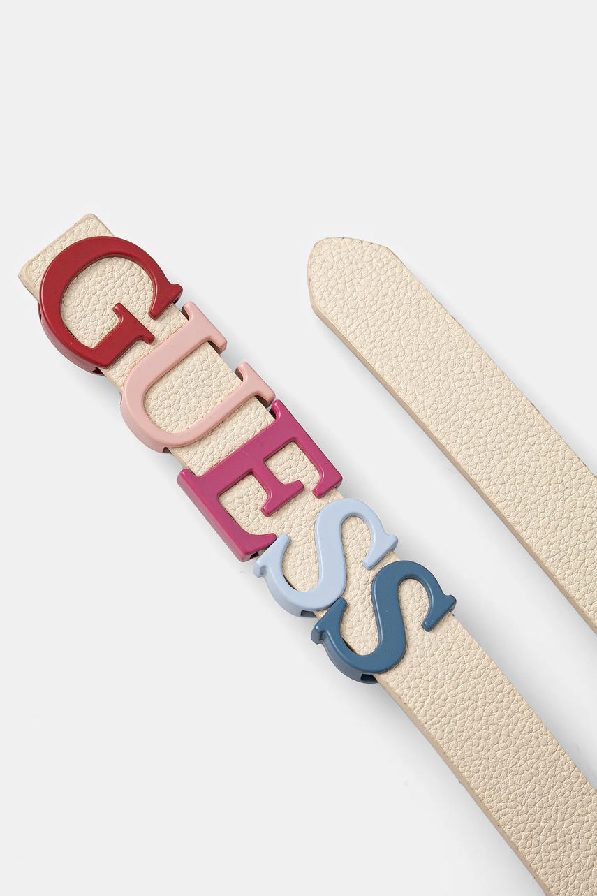 Ремень Guess цвет бежевый J5GZ09 WFZL0