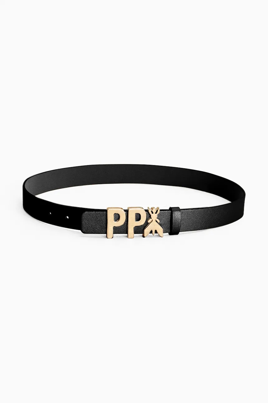Детский ремень Patrizia Pepe B132 цвет чёрный 7W0010 Детский ремень Patrizia Pepe B132 цвет чёрный 7W0010
