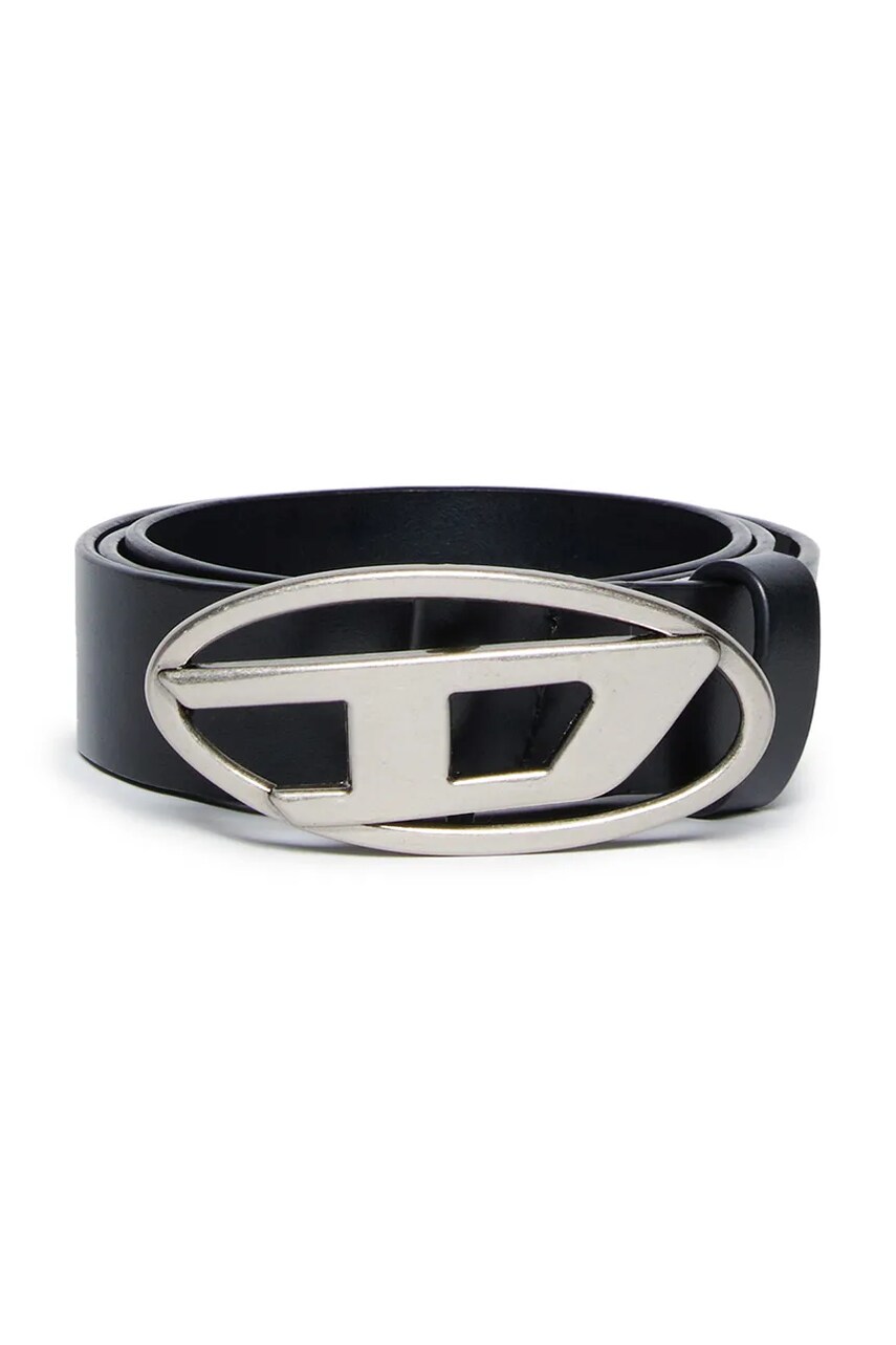 Diesel curea de piele pentru copii B1DR BELTS culoarea negru, J01226