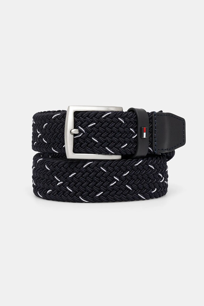 

Колан Tommy Hilfiger мъжки в тъмносиньо AM0AM13013, Тъмносин
