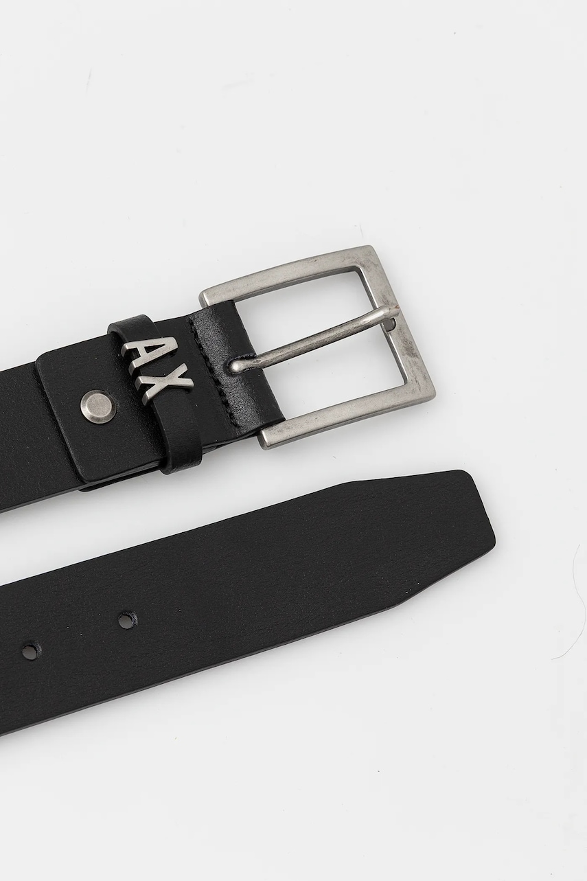 Ремень Armani Exchange мужской цвет чёрный XM000606 AF12704 Ремень Armani Exchange мужской цвет чёрный XM000606 AF12704
