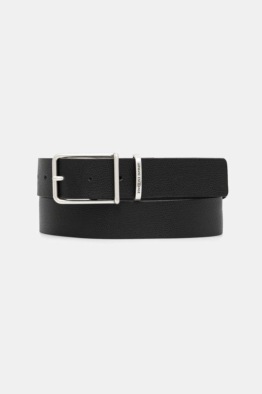 Armani Exchange curea barbati, culoarea negru, XM000615 AF12714