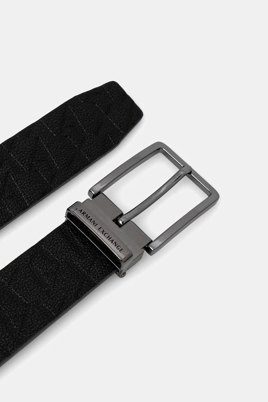 Ремень Armani Exchange мужской цвет чёрный XM000677 AF12133 Ремень Armani Exchange мужской цвет чёрный XM000677 AF12133