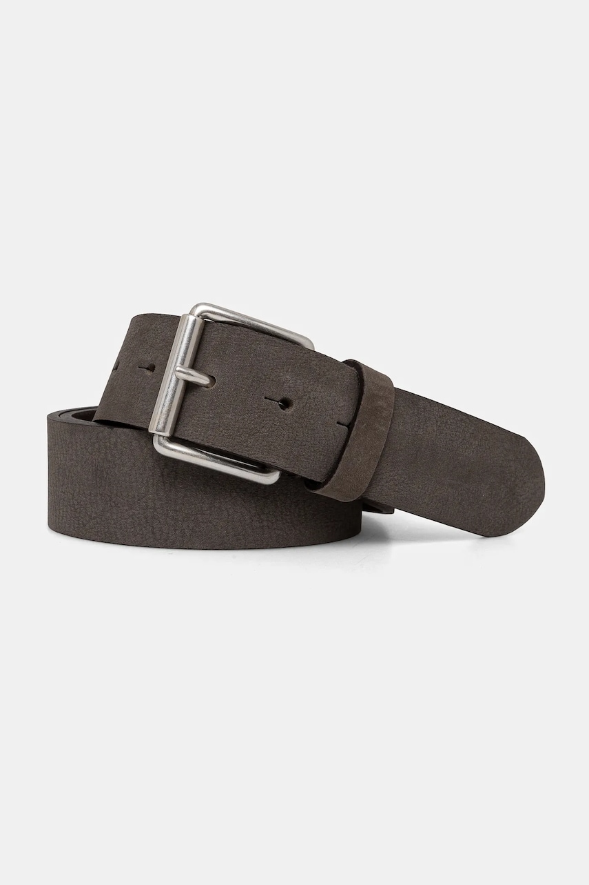 Marc O'Polo curea de nubuc culoarea gri, 41027749506201 Marc O'Polo curea de nubuc culoarea gri, 41027749506201
