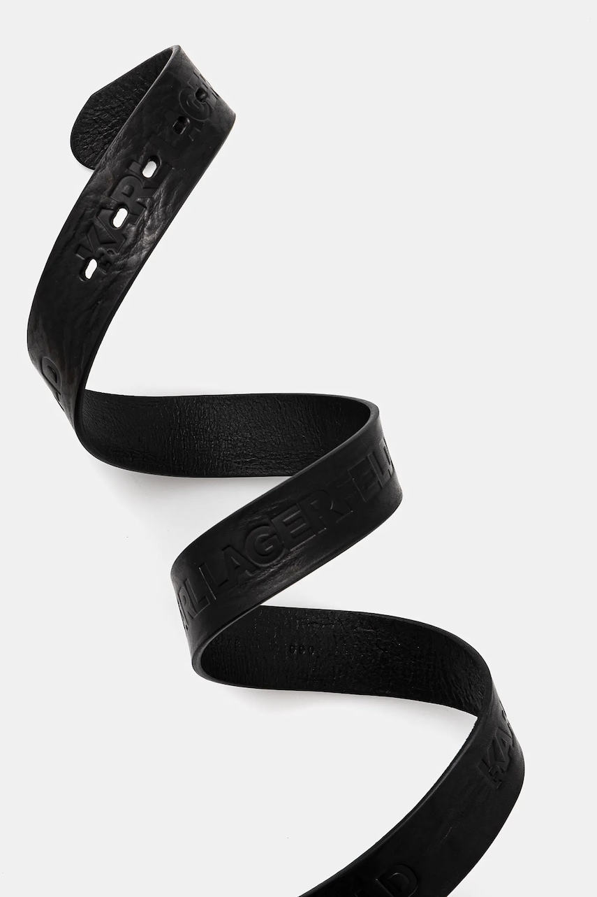 Кожаный ремень Karl Lagerfeld мужской цвет чёрный 552448.815300 Кожаный ремень Karl Lagerfeld мужской цвет чёрный 552448.815300