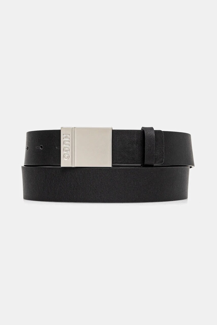 HUGO curea barbati, culoarea negru, 50537040